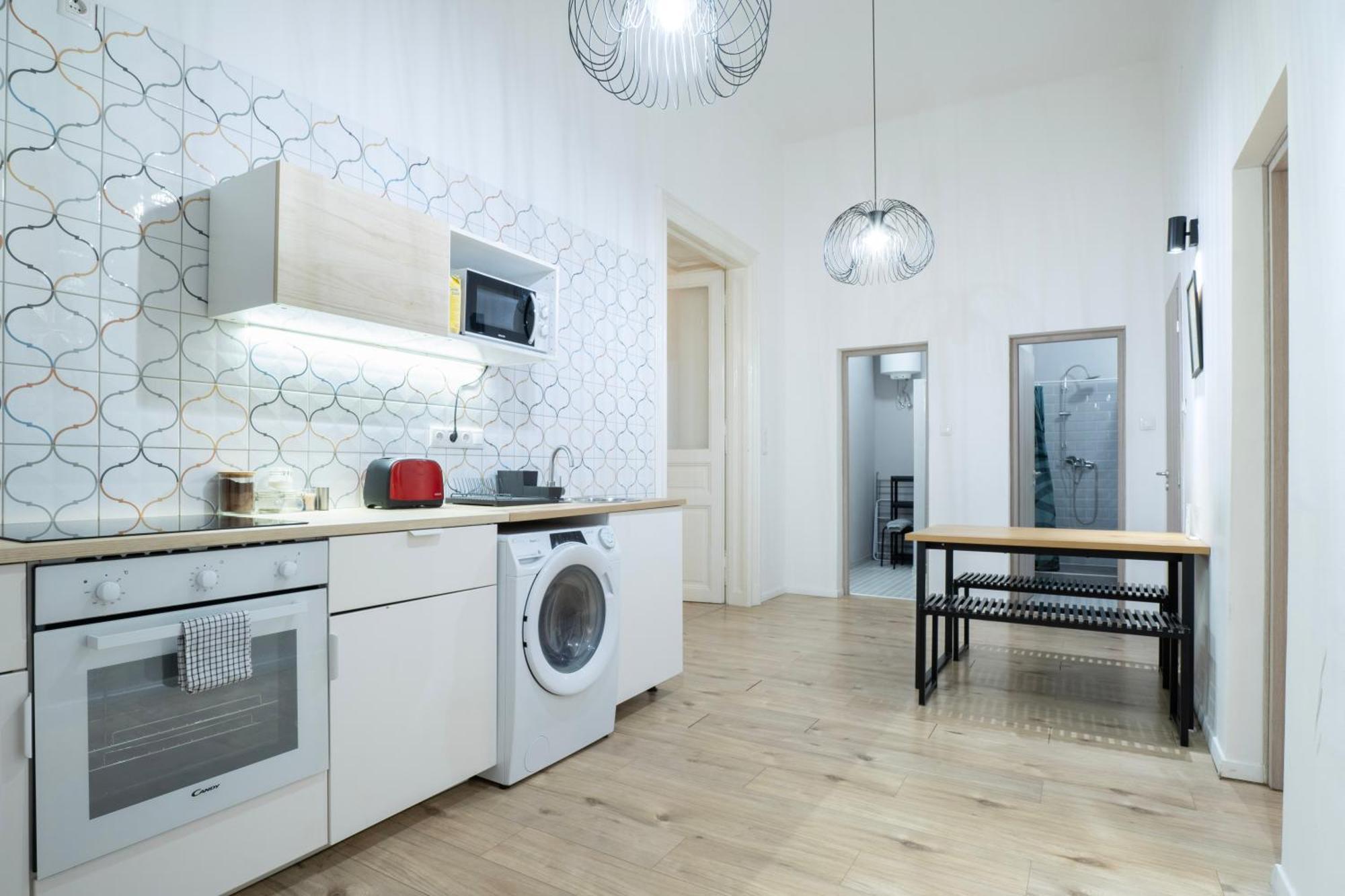 4-Bedroom Comfort Apartment In The Citycenter F38 Boedapest Buitenkant foto